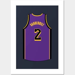 Jarred Vanderbilt Jersey Statement Qiangy Posters and Art